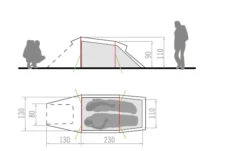 Vaude Arco 2P -NatureGear Verkaufsgeschäft Arco innenzelt