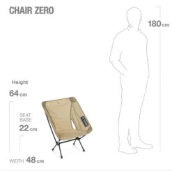 Helinox Chair Zero -NatureGear Verkaufsgeschäft Chair zero measure