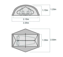 Exped Lyra II 9 Exped Lyra II -NatureGear Verkaufsgeschäft Lyra II grund