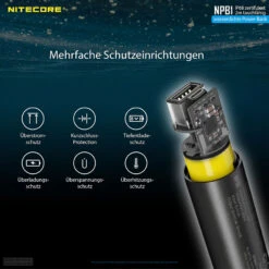 Nitecore Powerbank NPB1 5000 MAh -NatureGear Verkaufsgeschäft NC NPB1 4