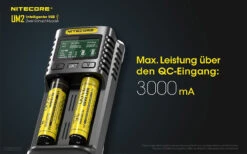 Nitecore USB Dual-Slot Charger -NatureGear Verkaufsgeschäft NC UM2 3