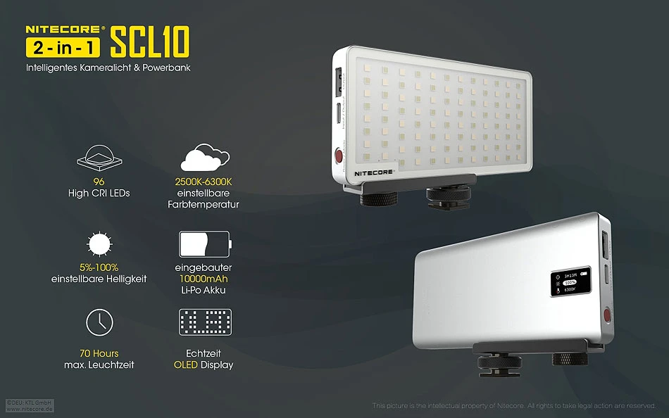 Nitecore Powerbank Mit Licht SLC10 5 Nitecore Powerbank Mit Licht SLC10 – Bild 3