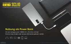 Nitecore Powerbank Mit Licht SLC10 14 Nitecore Powerbank Mit Licht SLC10 -NatureGear Verkaufsgeschäft SCL10 4