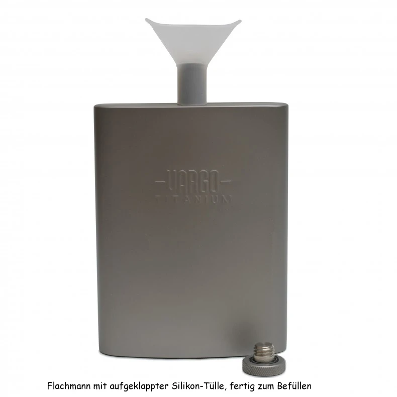 Vargo Flachmann Titanium 4 Vargo Flachmann Titanium – Bild 2
