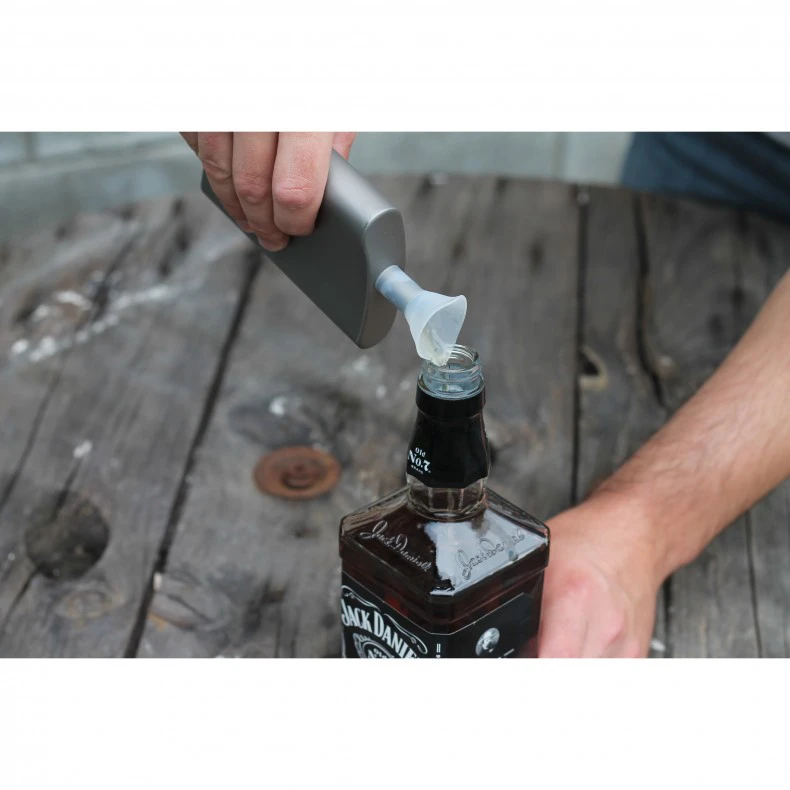 Vargo Flachmann Titanium 6 Vargo Flachmann Titanium – Bild 4