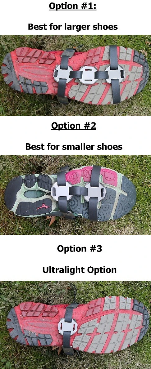 Vargo V3 Pocket Cleats™ - Titanium /Grödel 7 Vargo V3 Pocket Cleats™ - Titanium /Grödel – Bild 6