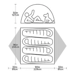 Big Agnes Blacktail 4 -NatureGear Verkaufsgeschäft blacktail4grund