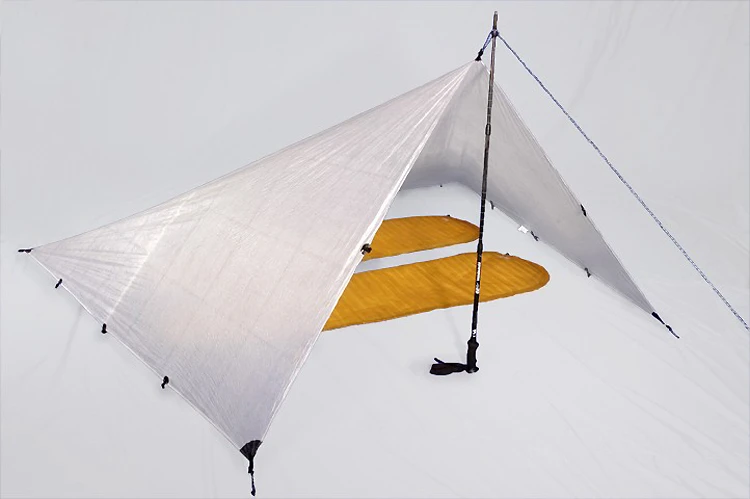 Hyperlite Mountain Gear Flat Tarp 8x10 White 4 Hyperlite Mountain Gear Flat Tarp 8x10 White – Bild 2