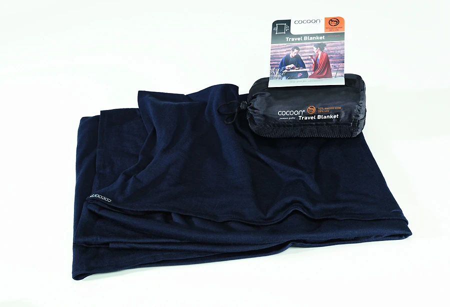Cocoon Merino Wool / Silk Travel Blanket 3 Cocoon Merino Wool / Silk Travel Blanket