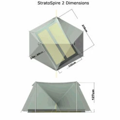 Tarptent StratoSpire 2 ´20 -NatureGear Verkaufsgeschäft ss2 dimensions